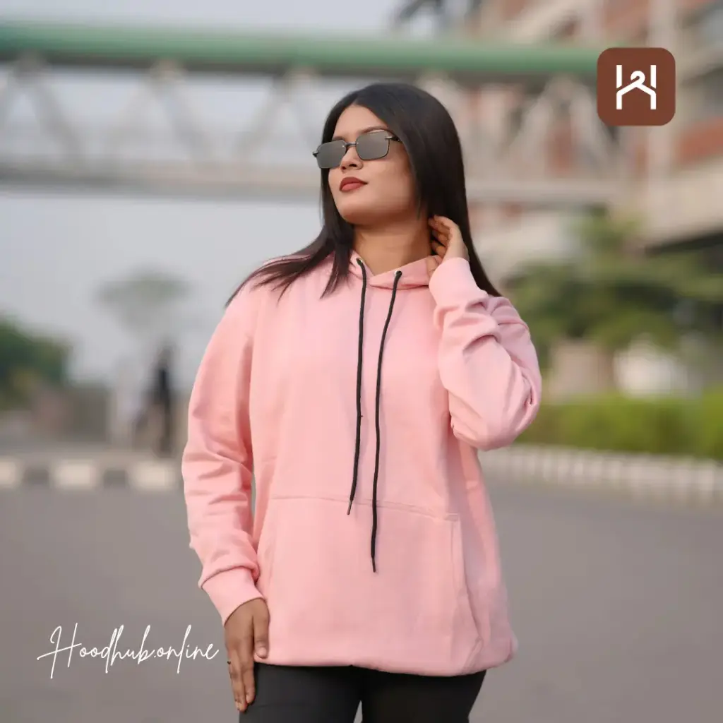 Unisex Winter Hoodie - Pink