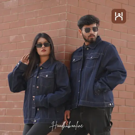 Unisex Denim Jacket 100% Export Quality